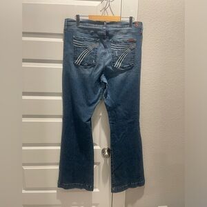7 for All Mankind Dojo Jeans 7FAM CHK PIC 3 FOR THIGH RUB